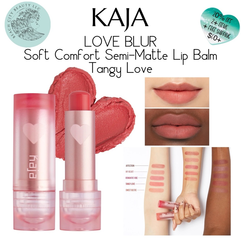 Kaja Love Blur Semi-Matte Blurring Lip Balm Love Blur TANGY LOVE